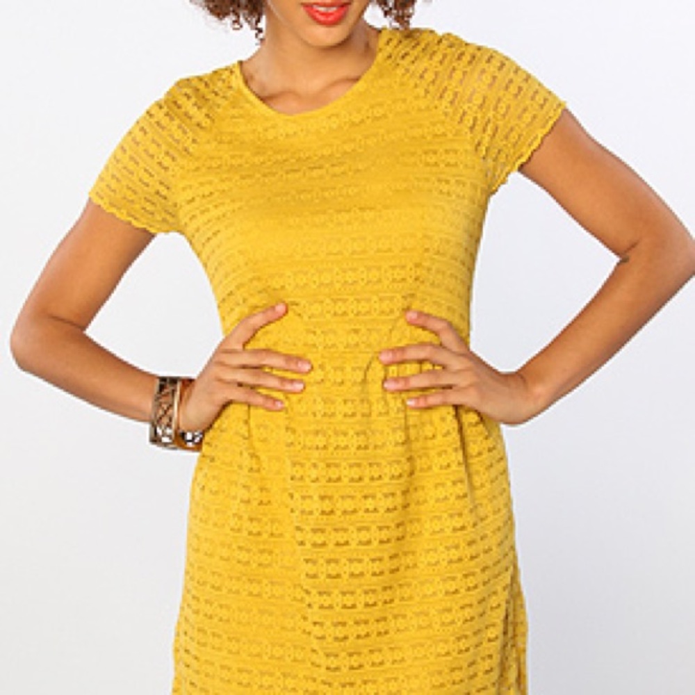 Free People candy woven lace dress